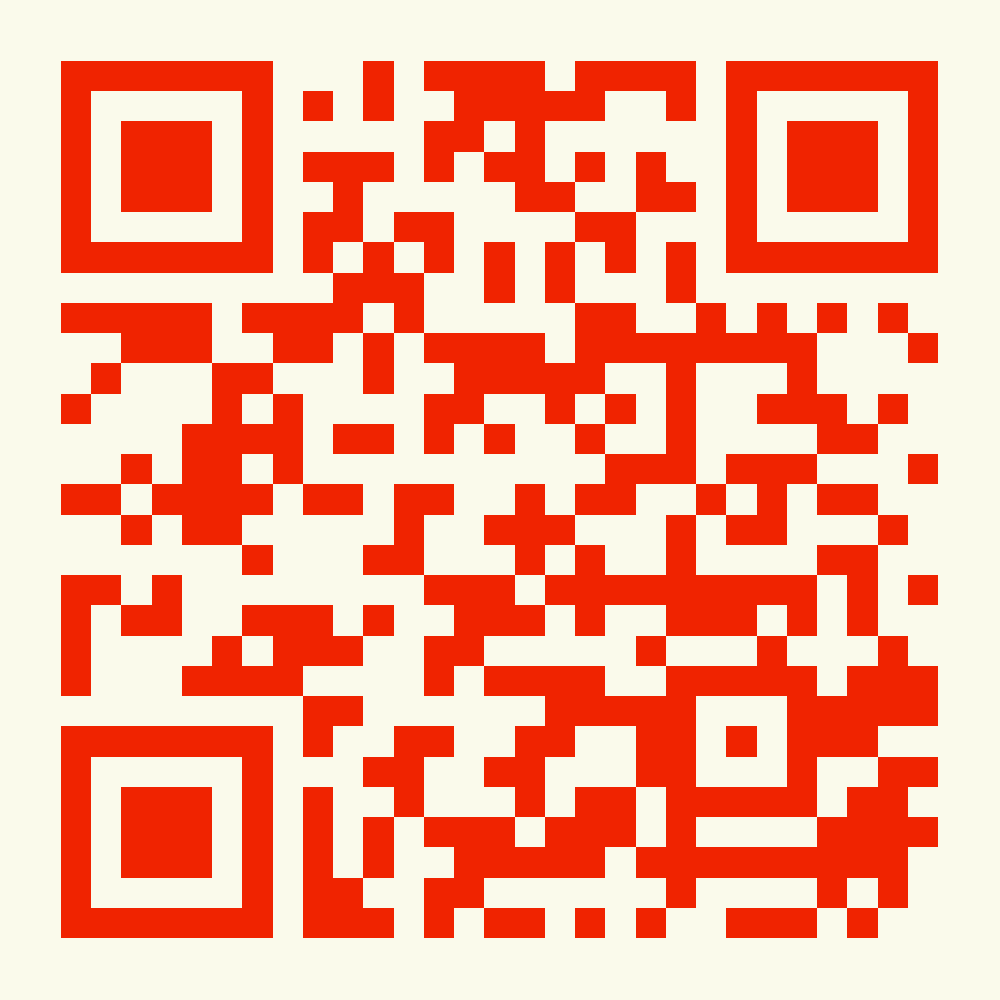 QR code — scan to open the Flo Studios digital card